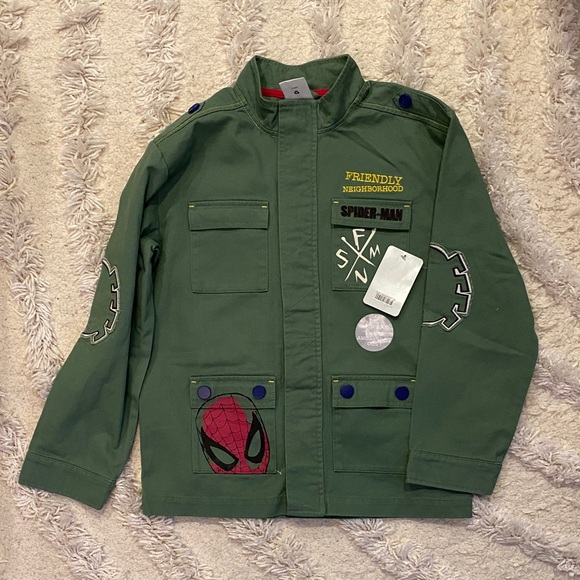 Disney Spider-Man Green Jacket